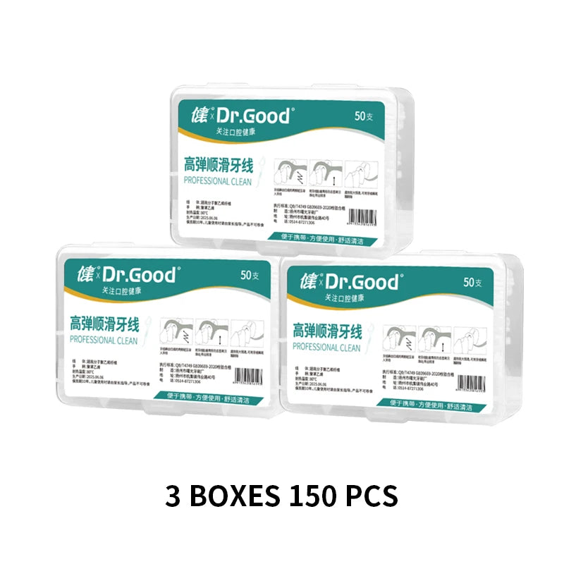 1/2/3/5/10 Box Portable Disposable Dental Floss Plastic Toothpick High-tension Dental Floss Stick Dental Floss Box Oral Care