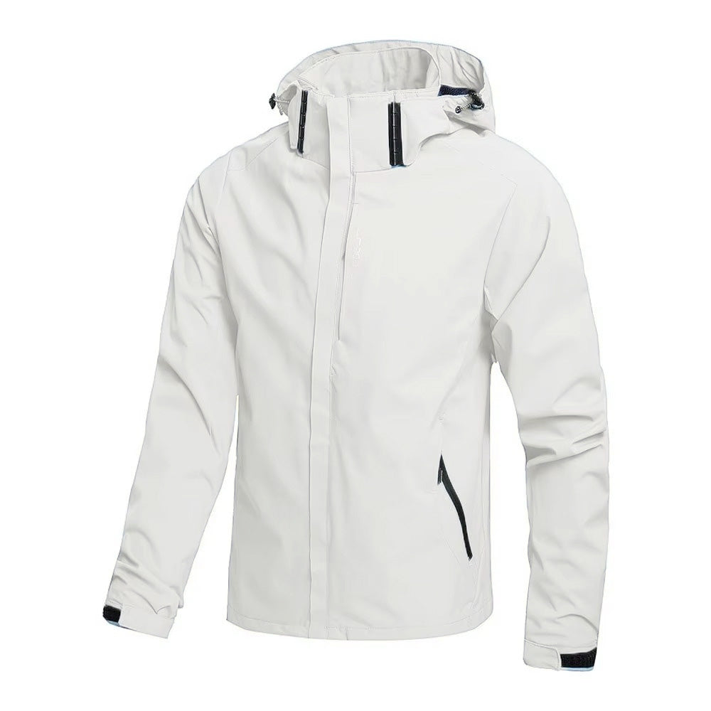 Veste de pluie imperméable légère pour hommes
