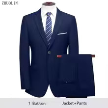 Costumes pour hommes de haute qualité pour mariage 2 pièces 3 ensembles