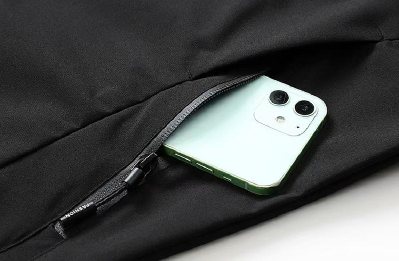 Veste de pluie imperméable légère pour hommes