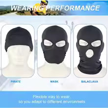 Masque facial complet respirant, cagoule, masque de Protection