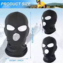 Masque facial complet respirant, cagoule, masque de Protection