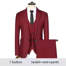 Costumes pour hommes de haute qualité pour mariage 2 pièces 3 ensembles