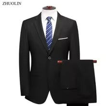 Costumes pour hommes de haute qualité pour mariage 2 pièces 3 ensembles