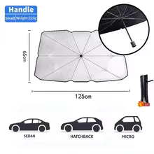 Pare-soleil de voiture pliable