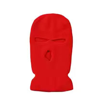 hiver moto coupe-vent visage complet tricot cagoule hommes