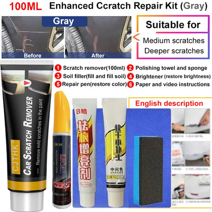 Car Scratch Remover Paint Care Tools Auto Swirl Remover Scratches Repair Polishing Auto Body Grinding Compound Anti Scratch Wax