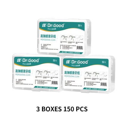 1/2/3/5/10 Box Portable Disposable Dental Floss Plastic Toothpick High-tension Dental Floss Stick Dental Floss Box ﻿Oral Care