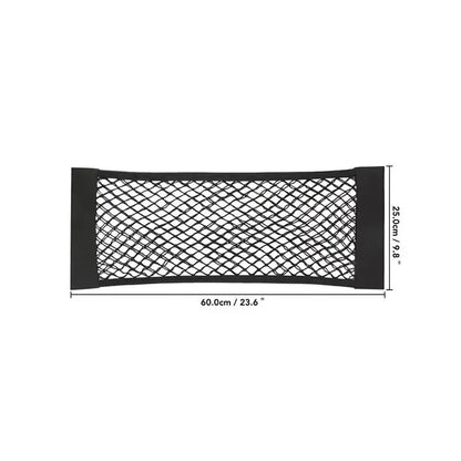 Universal Car Mesh Bag Storage Net Car Storage Bag Double Mesh Trunk Storage Net Car Built-in Storage Bag Car Trunk Storage Net