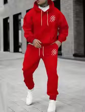 Sweat-shirts et pantalons à capuche imprimés pour hommes et femmes