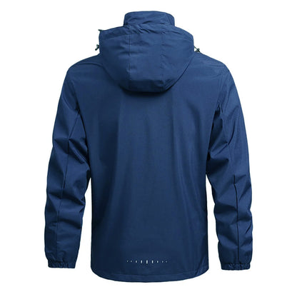 Veste de pluie imperméable légère pour hommes