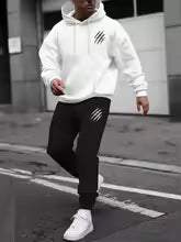 Sweat-shirts et pantalons à capuche imprimés pour hommes et femmes