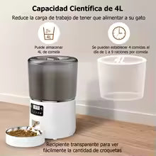 Mangeoire automatique pour animaux de compagnie 4L