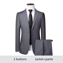 Costumes pour hommes de haute qualité pour mariage 2 pièces 3 ensembles