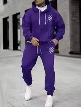 Sweat-shirts et pantalons à capuche imprimés pour hommes et femmes