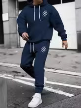 Sweat-shirts et pantalons à capuche imprimés pour hommes et femmes