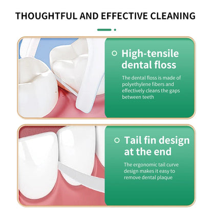 1/2/3/5/10 Box Portable Disposable Dental Floss Plastic Toothpick High-tension Dental Floss Stick Dental Floss Box ﻿Oral Care