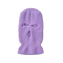 hiver moto coupe-vent visage complet tricot cagoule hommes